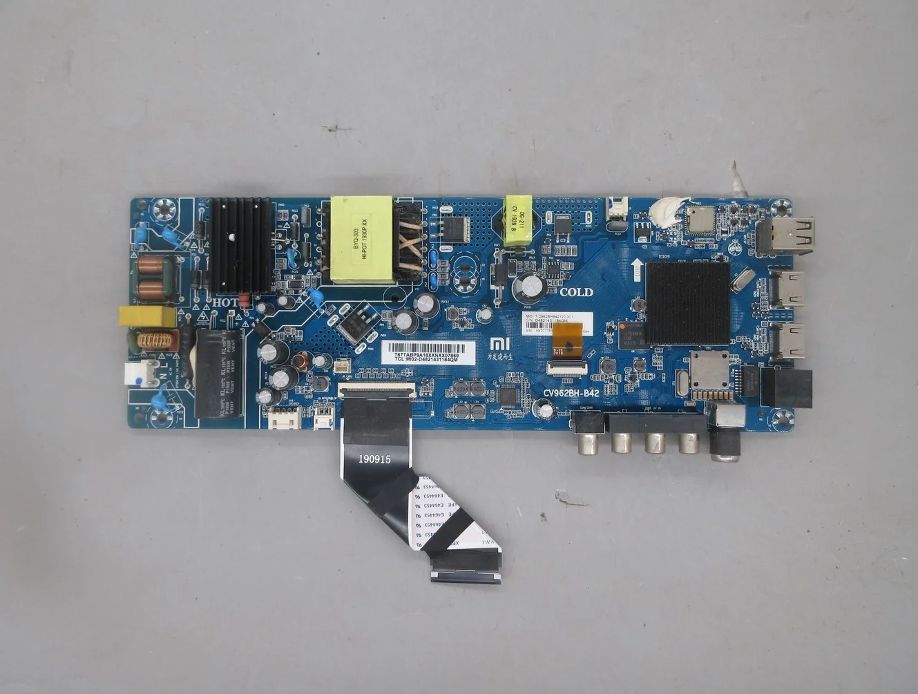 

Disassemble for millet l43m5-ec mainboard cv962bh-b42 screen l43m5-ec-cs