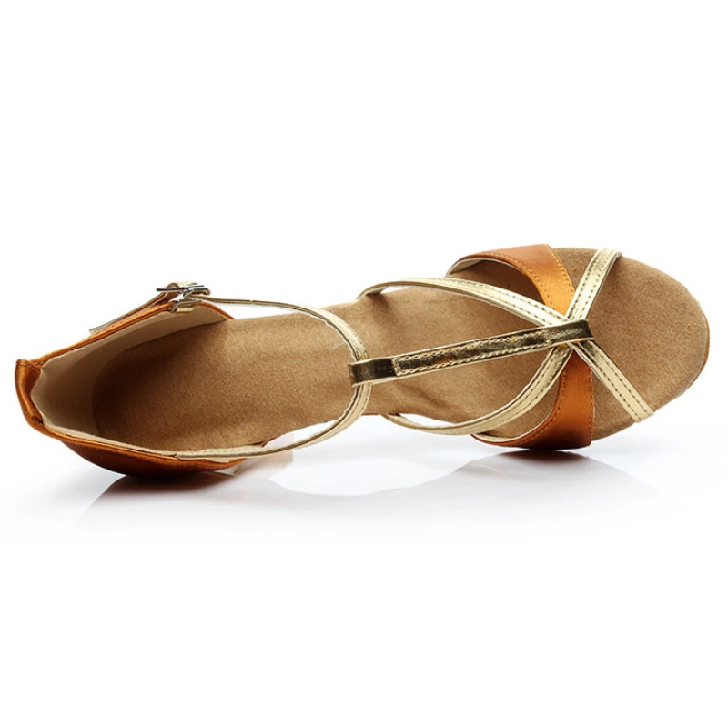 Ballroom Latin Dance Shoes Soft Ladies Girls Tango Jazz Dance Shoes Women's Soft Bottom Latin Dance Dancing Shoes Heeled 5/7CM