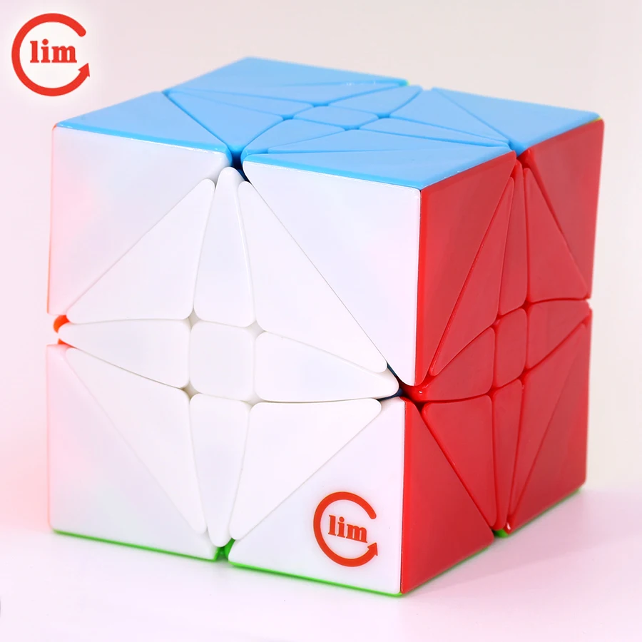 fs limCube Crucis 3x3x3 Skew 1 волшебный куб сложная логическая головоломка Cubo Magico умная игра