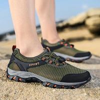 outdoor sneakers non slip hiking shoes for men women walking trekking aqua shoes men breathable mesh upstream beach barefoot