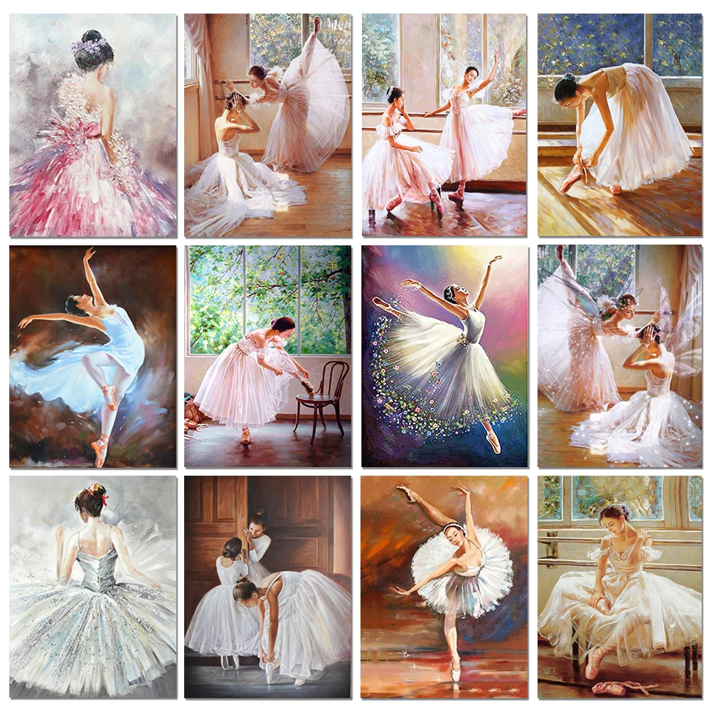 

Алмазная живопись, вышивка крестиком, балерина 5D, сделай сам, Эльфийская девушка, набор для вышивки, полное квадратное/Круглое искусство стр...