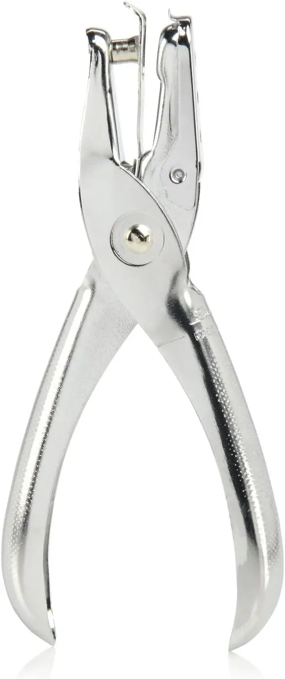 1 отверстие Дырокол емкостью 5 листов бумага с одним отверстием хром (74005)