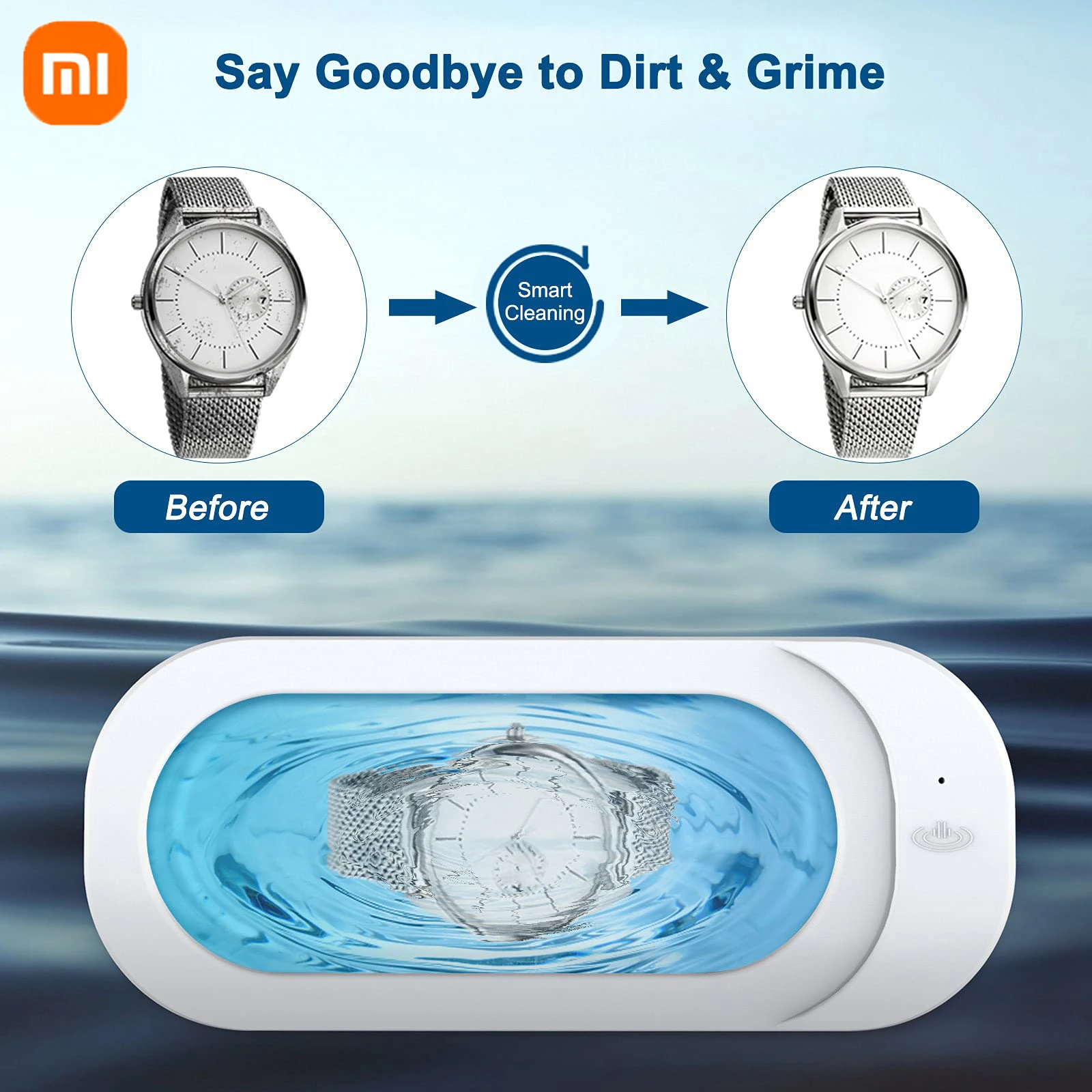 Ультразвуковой аппарат для очистки ювелирных изделий портативный