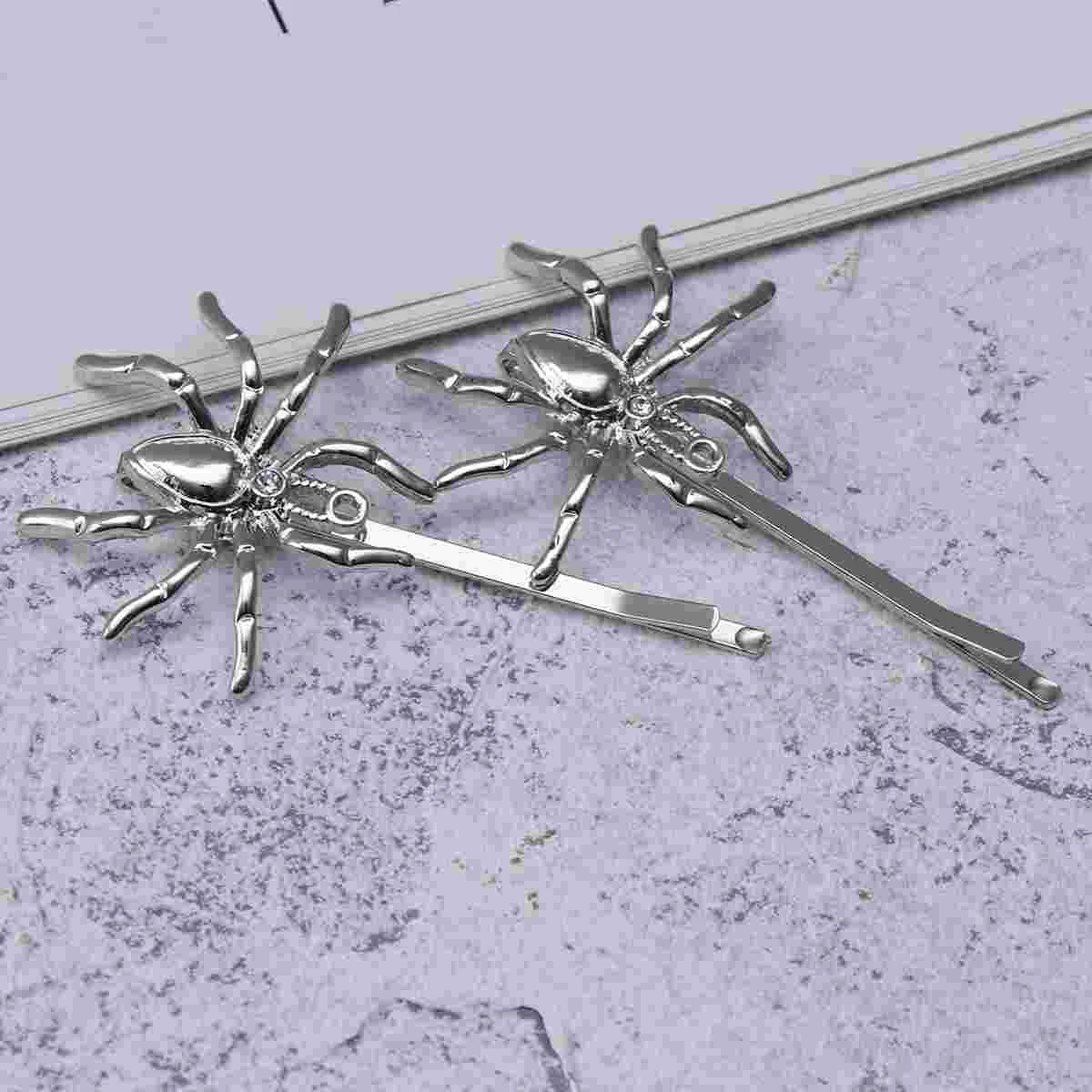 

4 шт., заколки для волос в виде паука