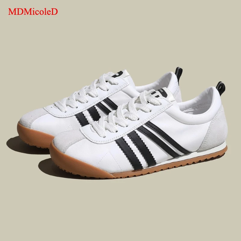 Модные женские вулканизированные туфли из кожи DeXun мягкие и гибкие