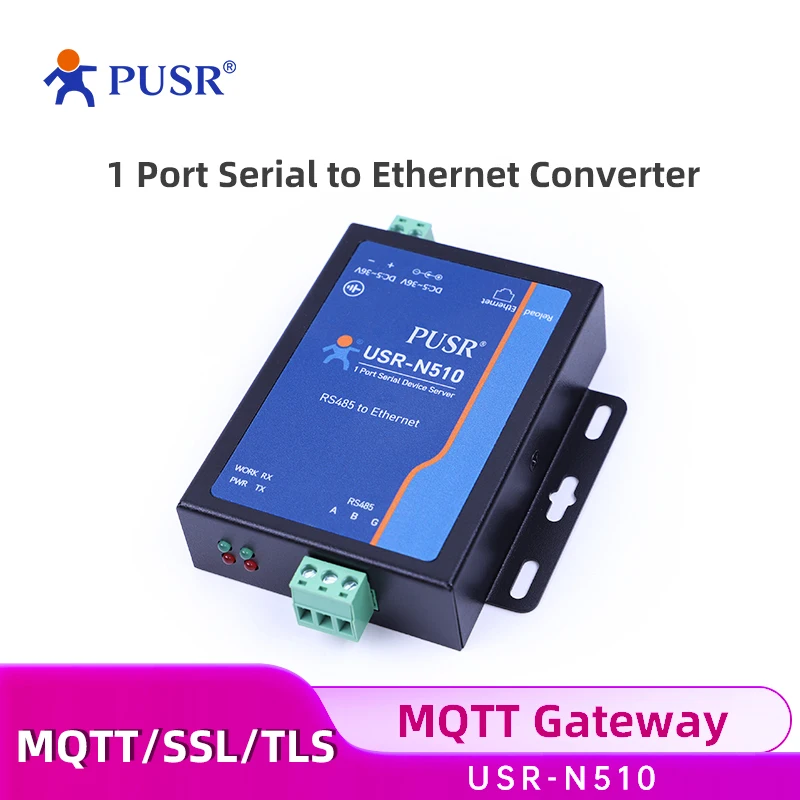 convertisseur-pusr-rs485-vers-ethernet-modbus-tcp-vers-rtu-gateway-mqtt-ssl-serial-device-server-1-port-usr-n510