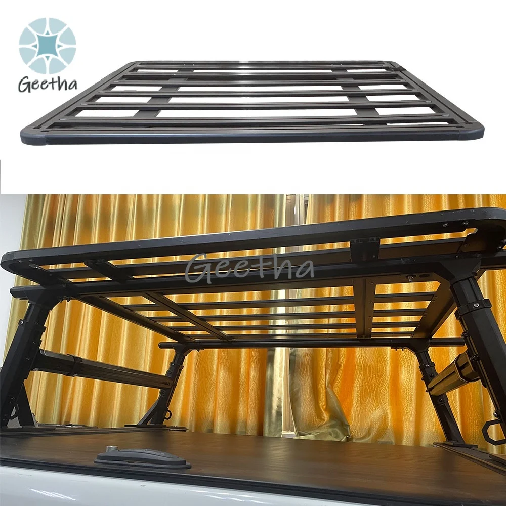 Аксессуары для пикапа багажник автомобиля алюминиевый на крышу грузовая корзина