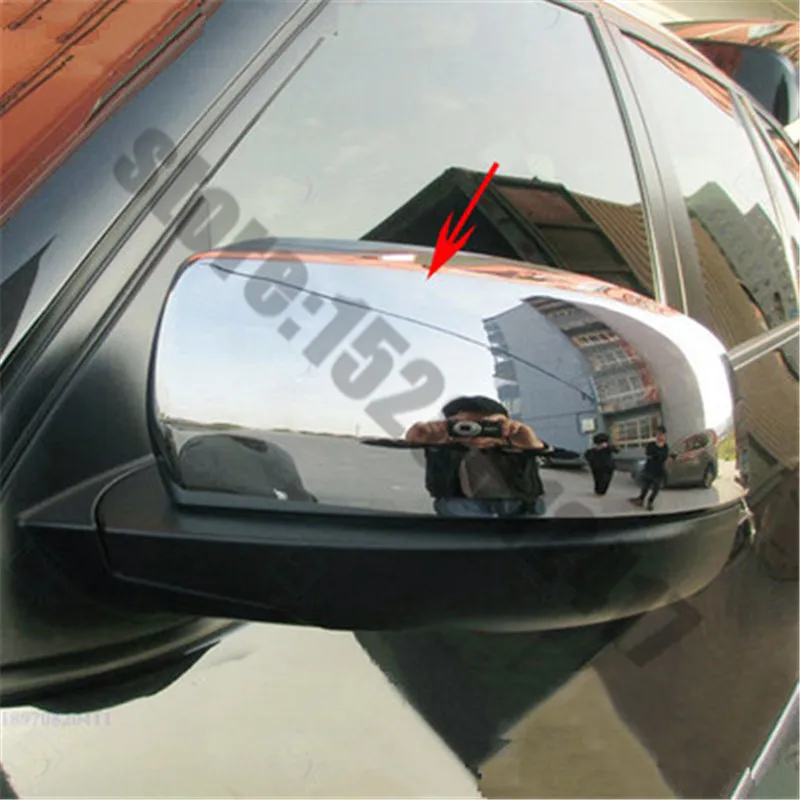 

For BMW X5 2008-2013 ABS Chrome Rearview mirror cover Trim/Rearview mirror Decoration Car styling