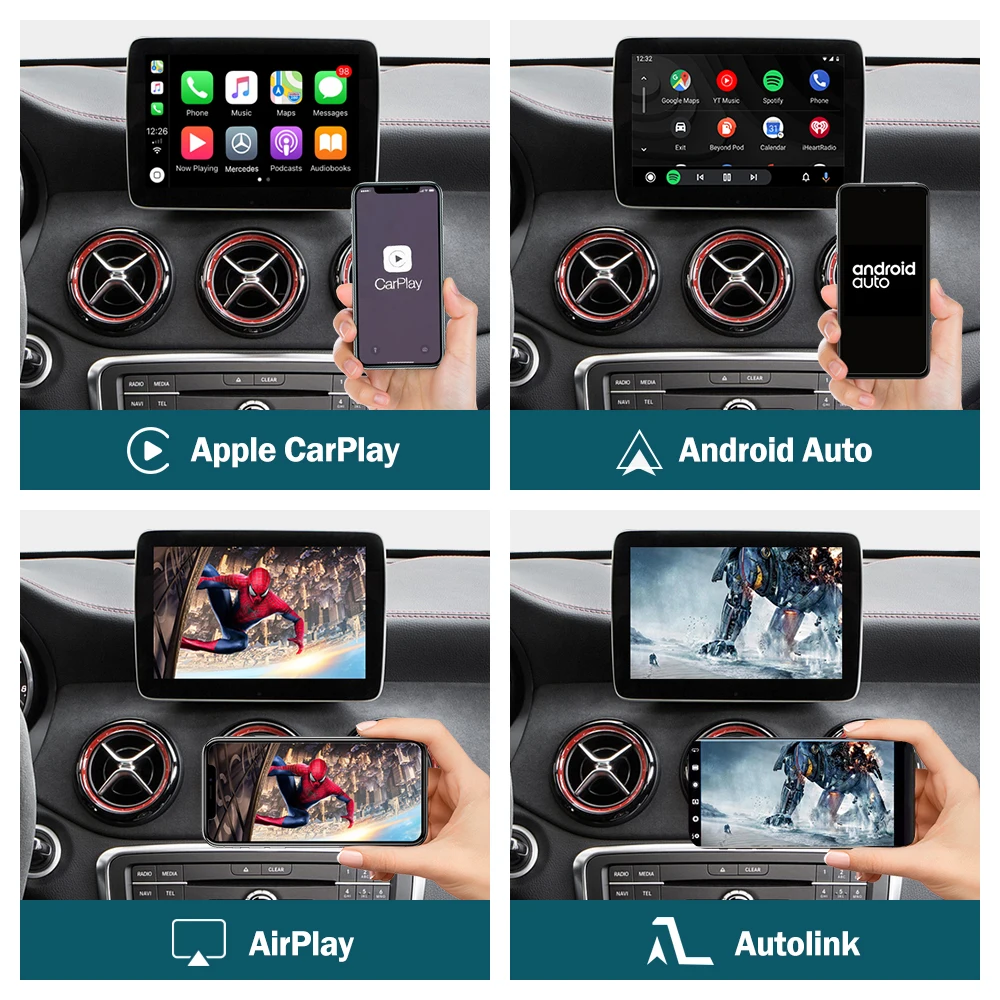 Road Top NTG5.0 беспроводной Android Авто Carplay для Mercedes Benz W176 W246 CLA GLA C-Class GLC W213 GLE GLS W222 W447 Vito