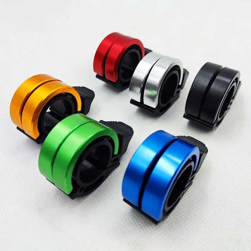 

Dual-Ring Design Clear Bicycle Bell Aluminum Alloy Loud Bike Horn Sound Alarm