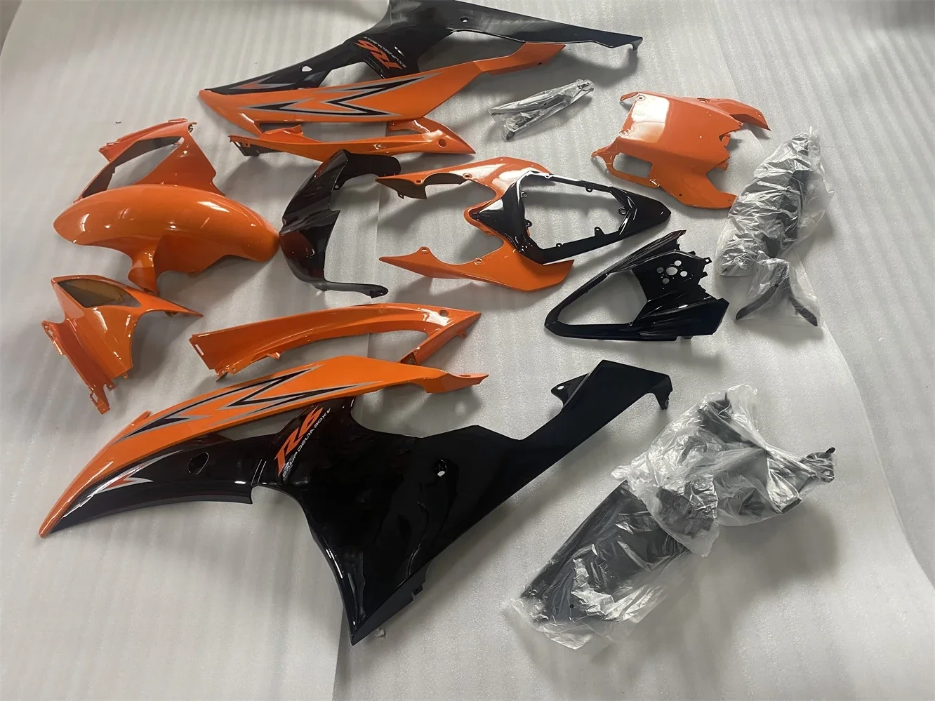 Комплект обтекателей для мотоцикла подходит Yamaha R6 2008 2009 2010 2011 2012 2013 2014 2015 YZF600 08-16