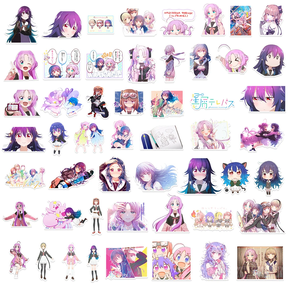 10/30/50 шт. Hoshikuzu Телепат Аниме Наклейки Kawaii Девушка Конохоши Умика Наклейка