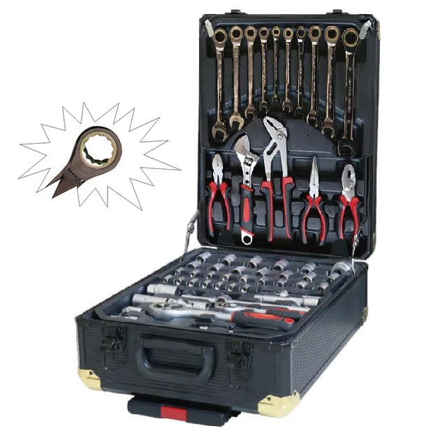 

186pcs Kraft Tool Sets Ratchet Wrench Socket Plier Screwdriver With tool Kit Hand Tools Set