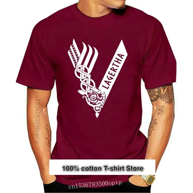 

Camiseta de Vikings para mujer, camiseta Lagertha, Serie Wikinger TV