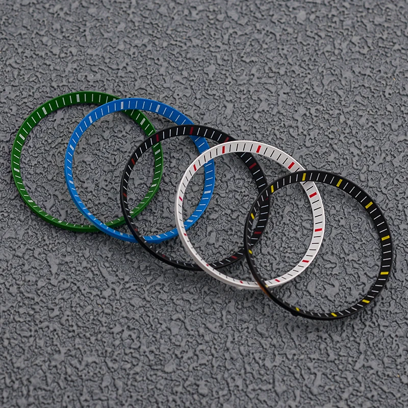 Mod 30.5mm Plastic Watch Chapter Rings Inside Diameter 27.5mm Fits for Seiko SRPD SKX007 SKX009 Watch Case Repair Tool Parts