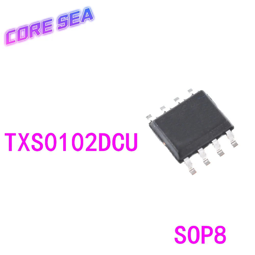 

10PCS TXS0102DCU TXS0102DCUR FENZ voltage level chip VSSOP8