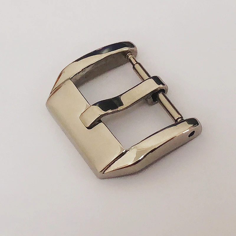 Strap Pin Buckle Stainless Steel Buckle Watch Accessories Rose Gold Black  Strap Buckle 14mm