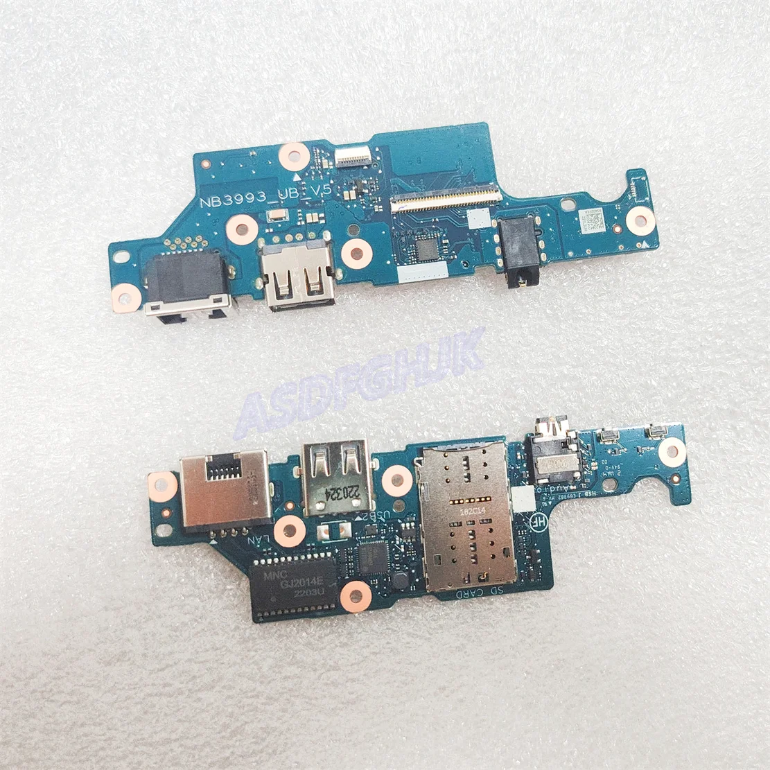 NB3993-UB-V5 USB-кардридер для ноутбука Аудио плата ввода-вывода LAN RJ45 USB-плата 100%