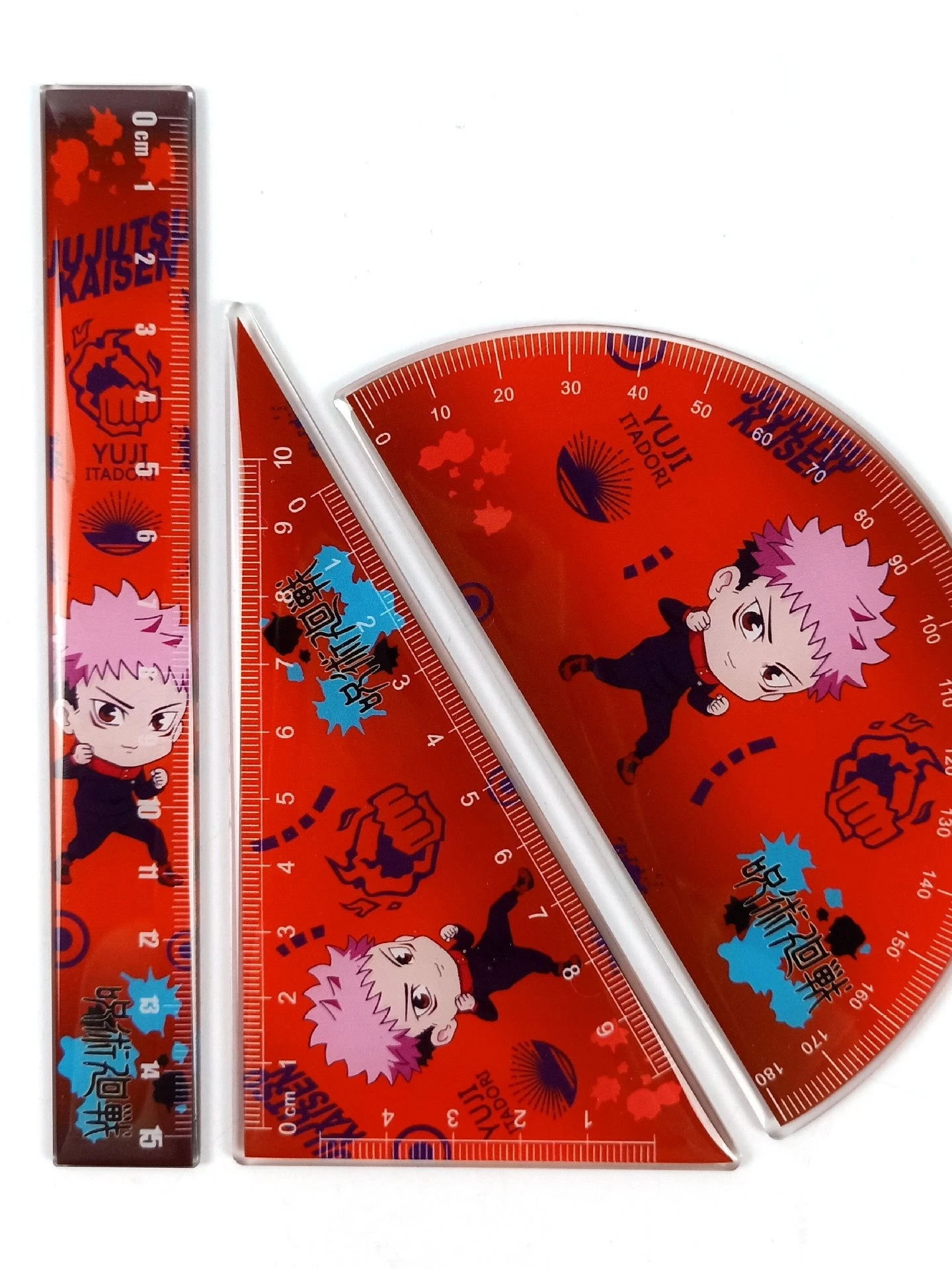 Линейка для косплея аниме juютсу Kaisen Satoru Gojo Inumaki Toge Fushiguro Megumi линейка акрилового