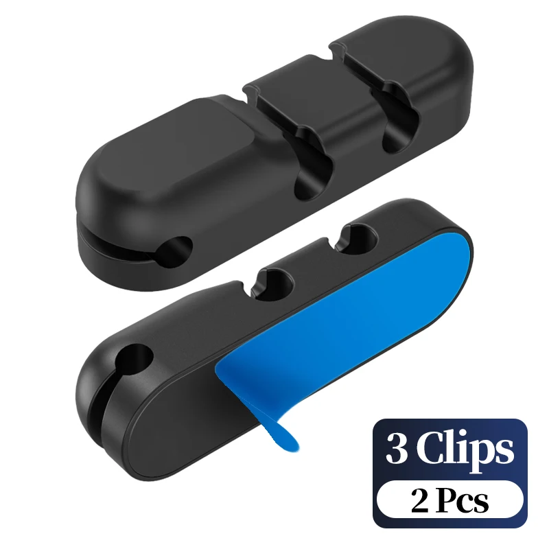 

Cable Organizer Silicone Winder USB Charging Cable Organizer Holder For Mouse Keyboard Headphone Wire Organizer Clips Cord