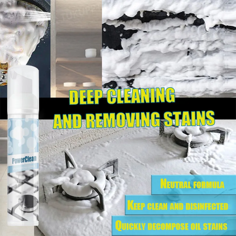 

Kitchen heavy oil stain foam cleaner kitchen hood heavy oil stain removal foam cleaner