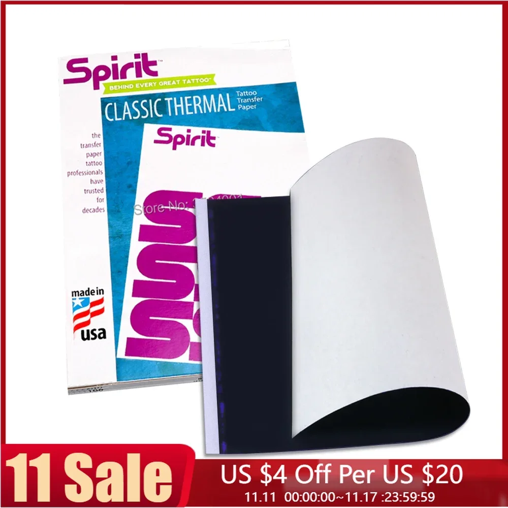 спиртовая бумага для переноса татуировок