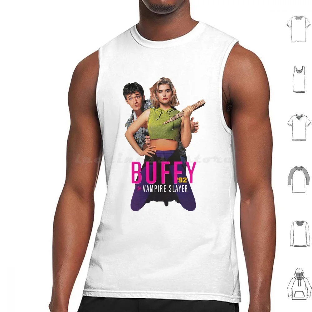 

Buffy The Vampire Tank Tops Print Cotton Buffy Vampire Angel Spike Xander Willow Joss Whedon Sarah Michelle Gellar