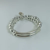 yisheng alloy bead bracelet silver clasp fashion with logo wholesale new 2021 european fashion gift bracelet
