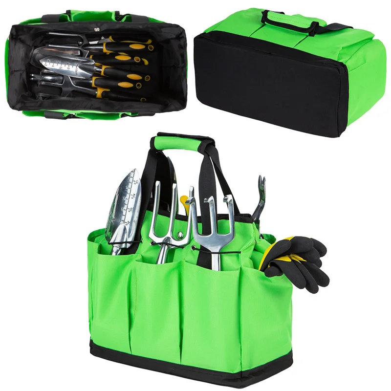 

Multi-Functional Garden Outdoor Bags Kit Storage Holder Organizer Tool Hiking Kits Hand Jacquard Oxford Cloth Camping Pinic