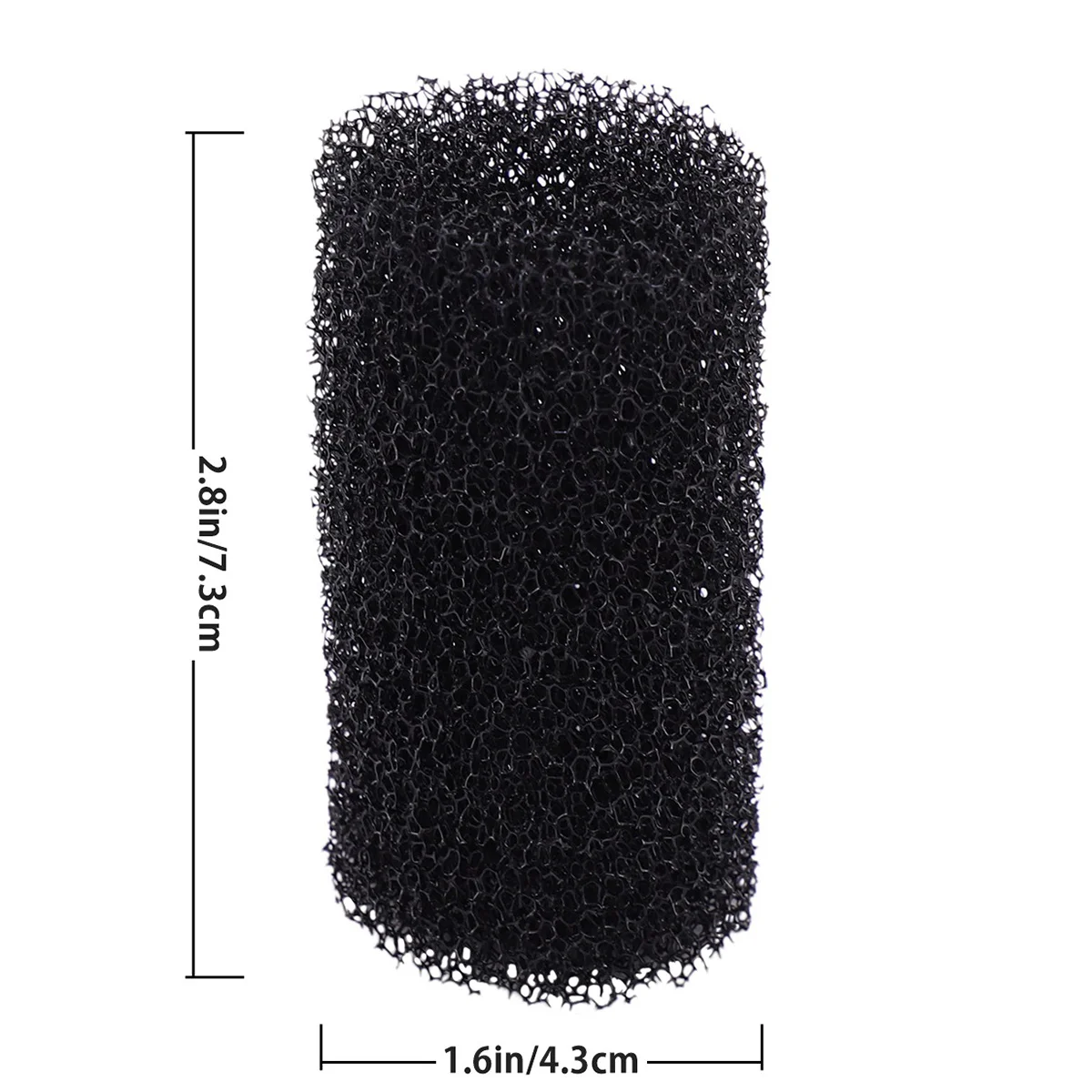 12 рулонов фильтров цилиндрическая предварительно стандартная губка для