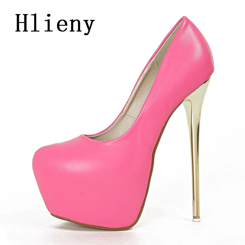 Весенние сексуальные женские туфли-лодочки Hlieny на высоком каблуке элегантные