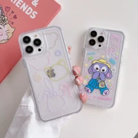 2022 bandai stellalou cute cartoon phone cases for iphone 13 12 11 pro max xr xs max 8 x 7 se girl anti drop soft tpu cover gift