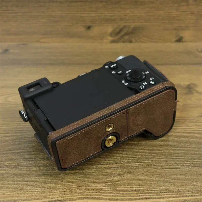 Получехол для камеры A7CII основание из искусственной кожи Sony A7C2 A7C Mark II защитная