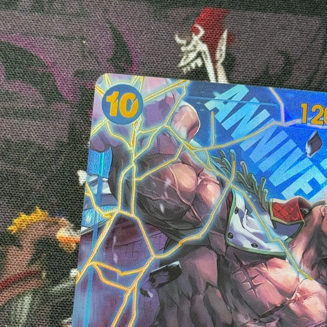 Фото Коллекционная карта Edward Newgate (Франция) для игры One Piece Card Game, посвященная 1-й годовщине OPCG, промо-издание №5