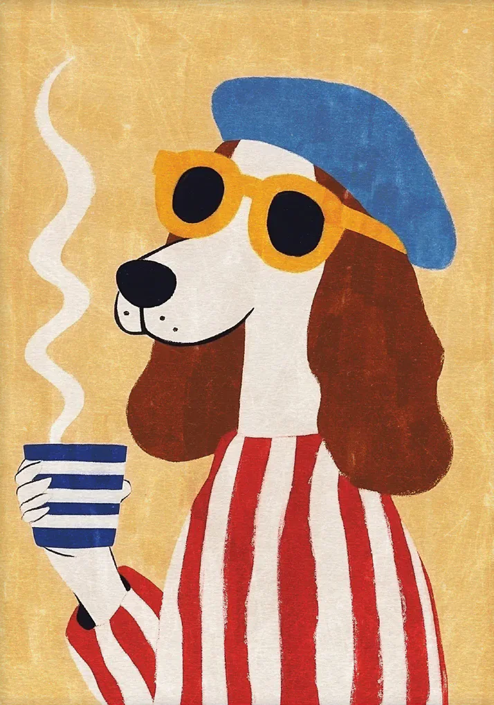 Постеры с животными на холсте