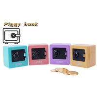 money boxes piggy bank combination lock money coin saving banknote cash piggy deposit safe box storage case gift for children
