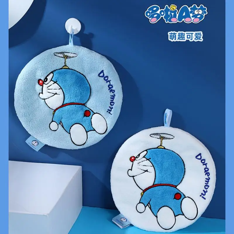 

Kawaii Doraemon Hand Wipe Towel Anime Cartoon Cute Children's Plush Handkerchief Christmas Birthday Gifts Creative Peripheral
