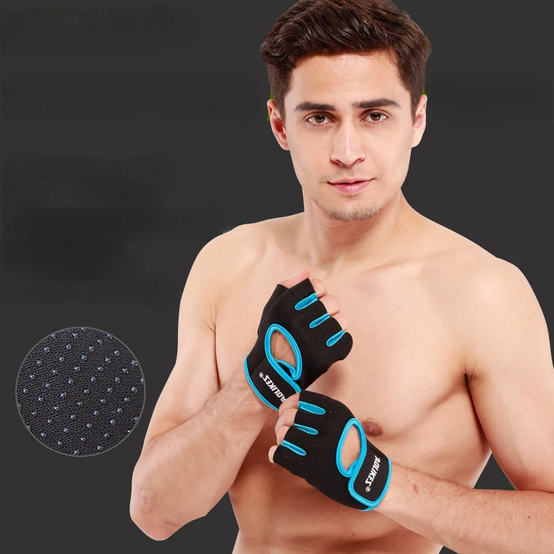 

Спортивные перчатки на открытом воздухе, мужские и женские Перчатки для фитнеса, велоспорта, перчатки для защиты запястья, скалолазания, пр...