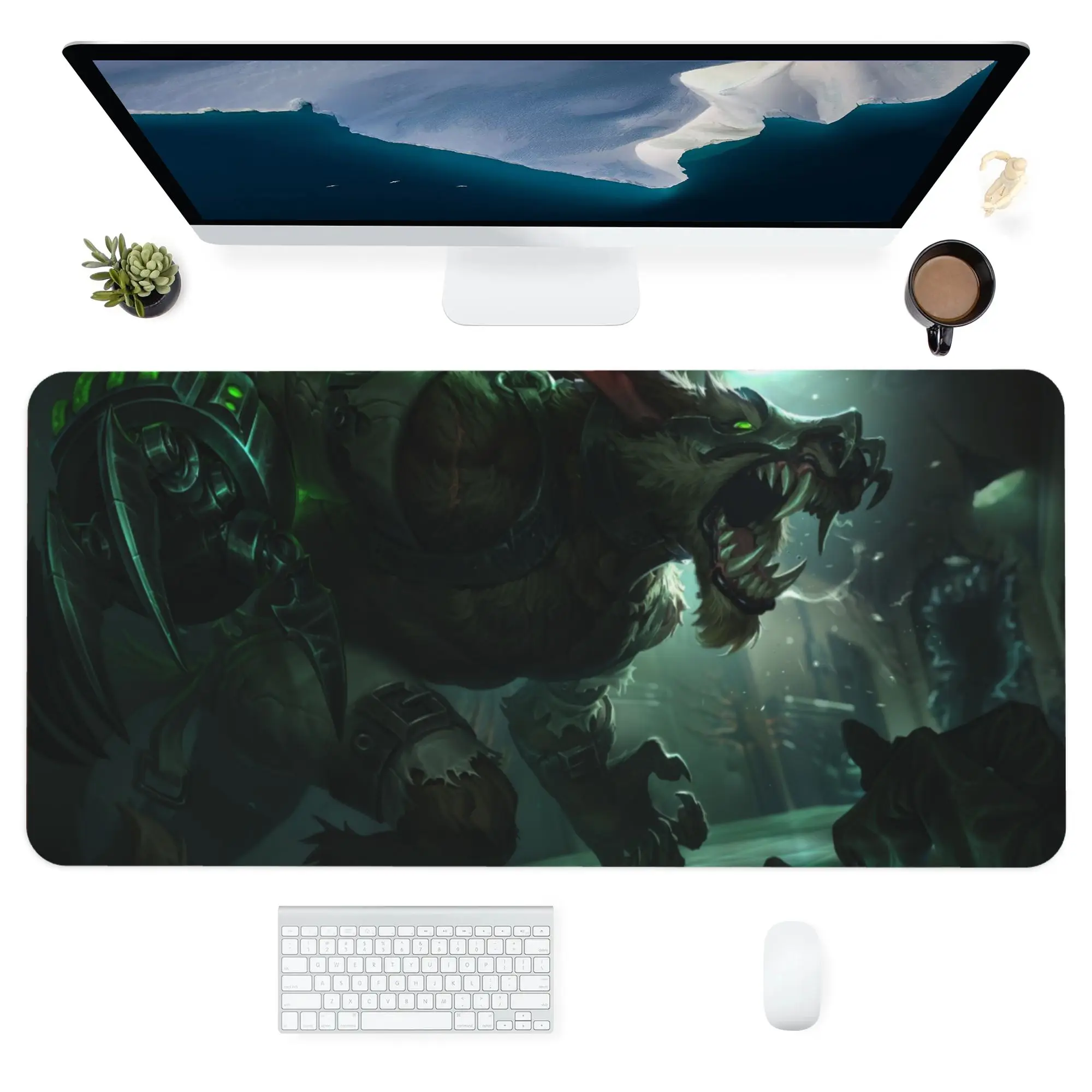 

Hot Sale Print League of Legends Gaming HD Thickened Mouse Pad Computer Carpet Surface For The Mause Ped XXl Deskpad Protector