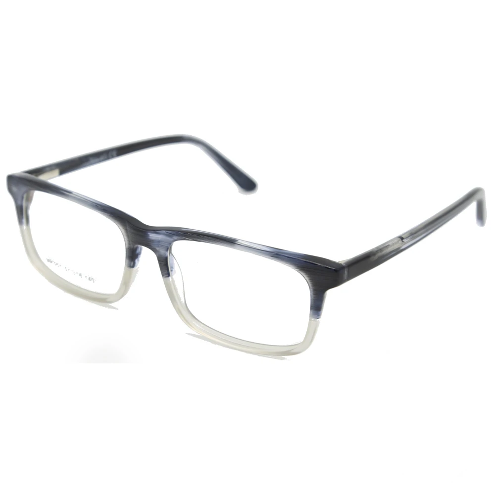 

LORETOROSA Optical Glasses Frame Rectangle Unisex Prescription Eyewear Myopia Hyperopia Eyeglasses For Men Women Double Colors