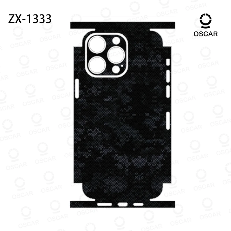 Фото Обертка OscarSkinZ для iPhone 16 Pro Max, наклейка 15, 14 Plus, задняя пленка 13 12, мини-защитная наклейка, боковая рамка, задняя защита №2