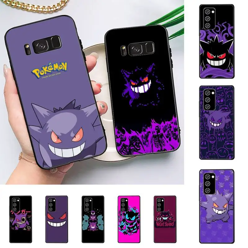 

MINISO Pokemon Gengar Phone Case for Samsung J 2 3 4 5 6 7 8 prime plus 2018 2017 2016 core