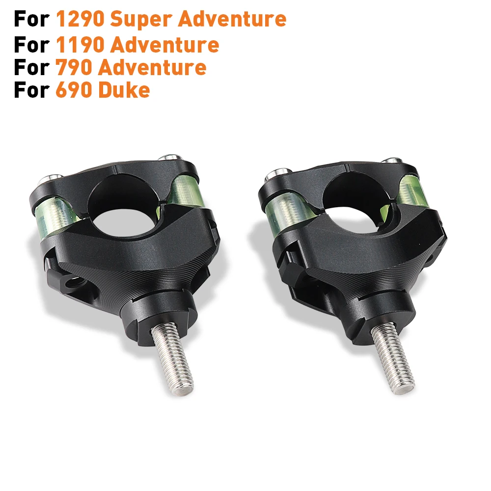 

Монтажная планка 1-1/8 дюйма, регулируемый руль с прогрессивной демпфировкой, 28 мм для KTM 690 Duke 790 Adv 1190 ADV 1290 Super Adventure