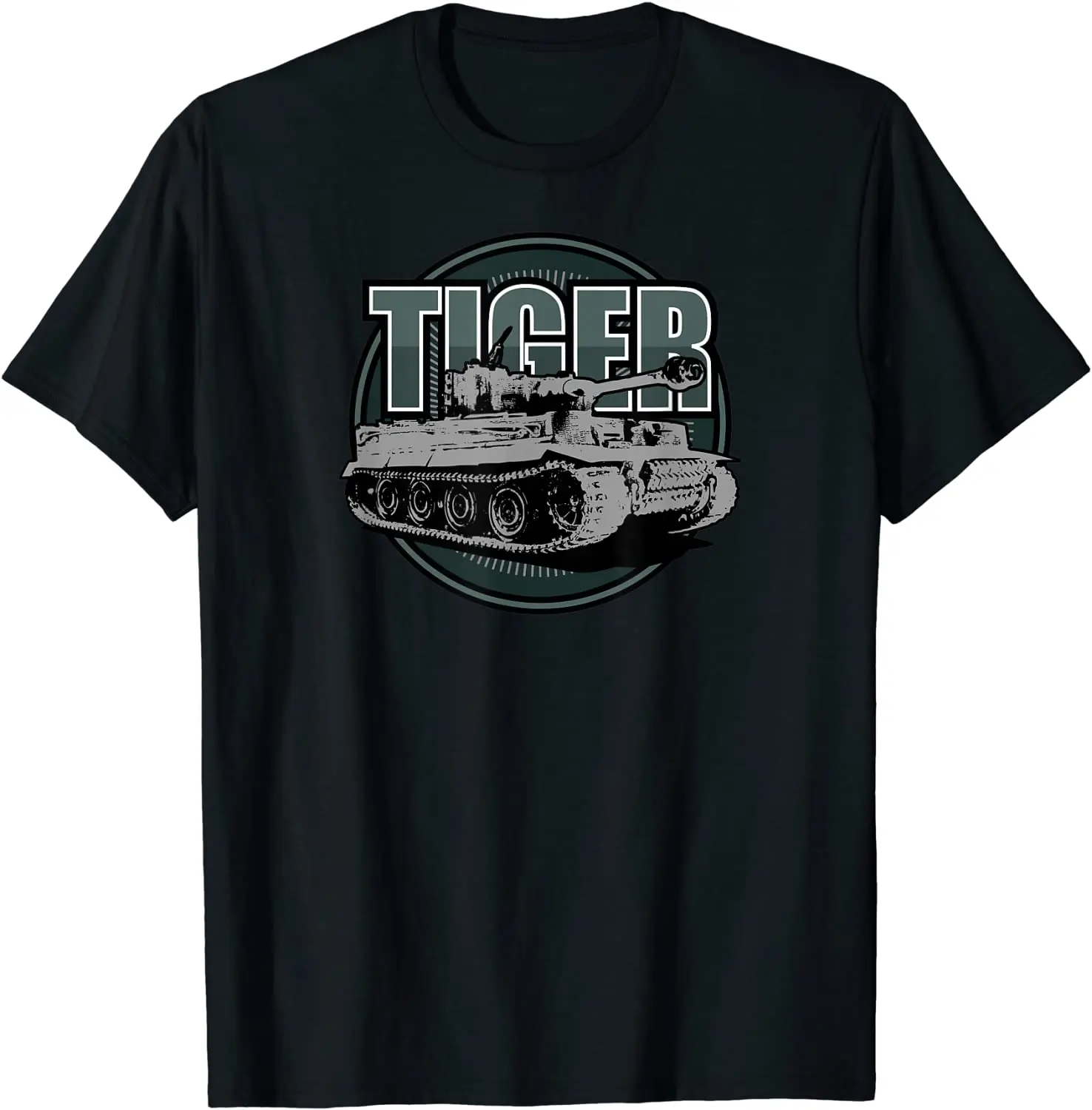 

WWII German army wehrmacht Tiger Tank T-Shirt 100% Cotton O-Neck Summer Short Sleeve Casual Mens T-shirt Size S-3XL