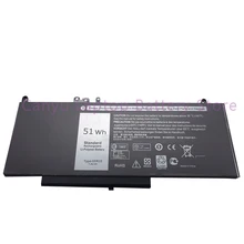 New G5M10 Laptop Battery For  Latitude E5250 E5450 E5550 7.4V 51WH