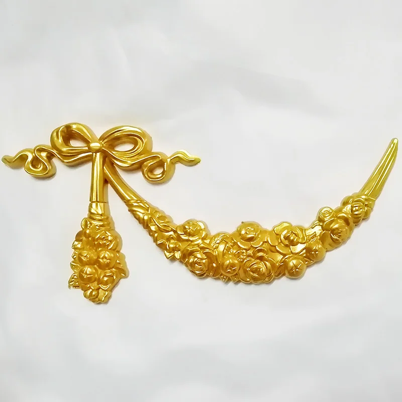 

Materials Hollowed-out Ceiling Background Wall Decorative Non-wood Carving Plastic Flowers Vintage Home Decor Figurine