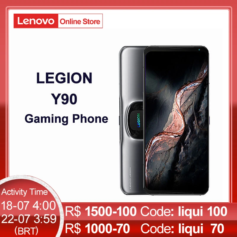 Lenovo Legion Y90 Gaming Phone 12GB+256GB Grey Snapdragon8 12GB+256GB 144Hz AMOLED Gaming Screen 5G Gaming Phone
