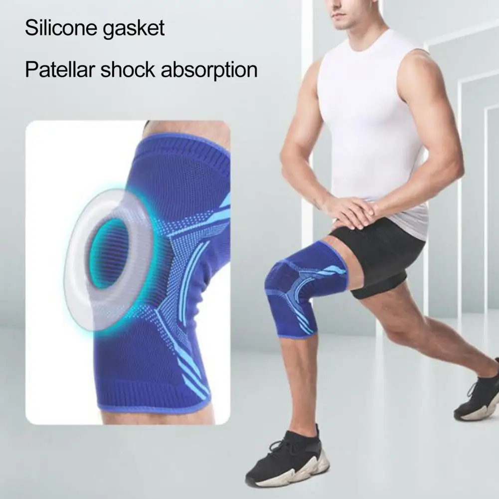 

Sports Knee Brace 1Pc Useful Impact Resistant Full Protection Running Workout Sports Knee Pad Sports Accessories