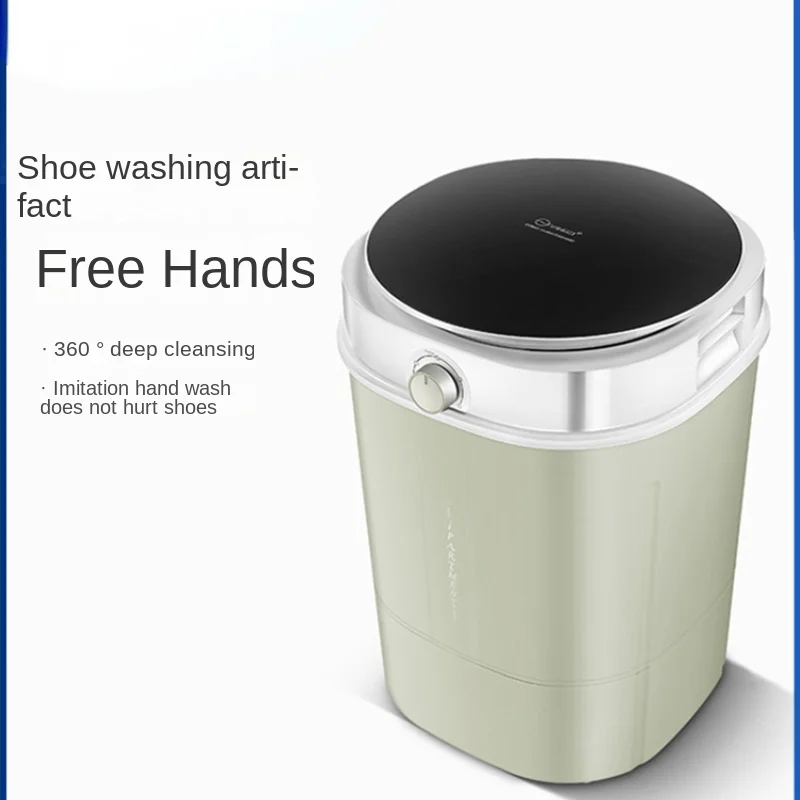 

Household Small Mini Semi-Or Full-Automatic Shoes Cleaning Machine Shoe Brushing Machine Artifact Washing Machine Dormitory