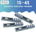 Модуль индикатора емкости литиевой батареи 1S, 2S, 3S, 4S, 3,7 в, 18650, светодиодный дисплей